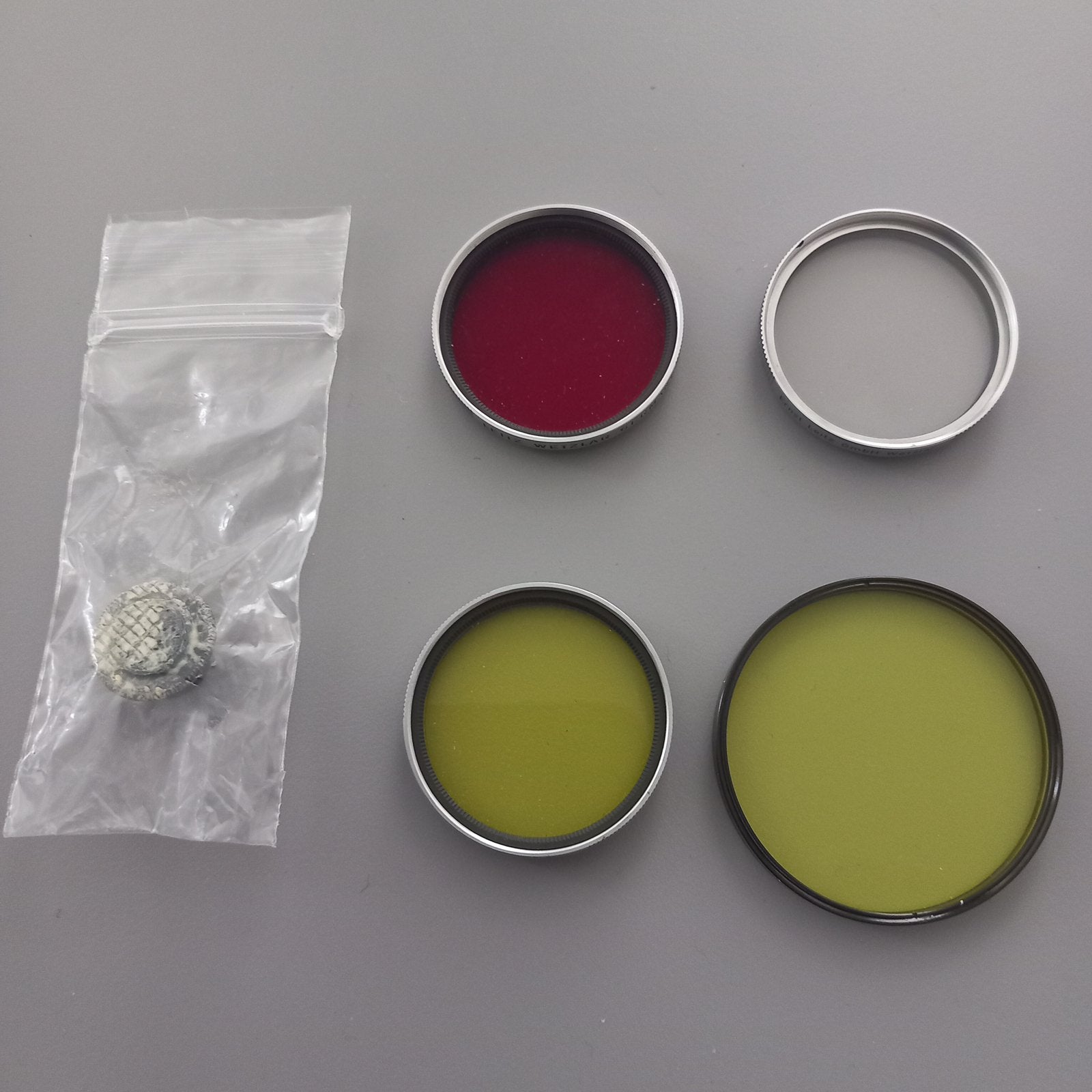 Leitz filters, Gebruikt, Minder dan 50 mm, Overige typen, Met schroefdraad