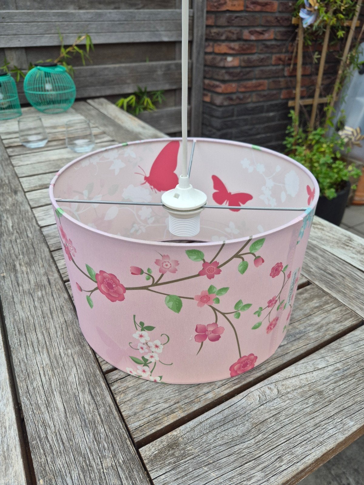 Little Dutch hanglamp meisjeskamer, Rond, Zo goed als nieuw, 17 cm, 30 cm