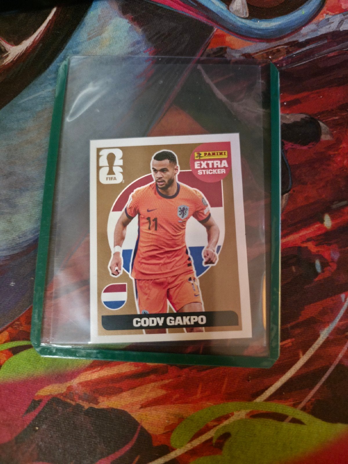 Cody Gakpo Extra Sticker PANINI World Cup 2026, Seizoenskaart, Eén persoon