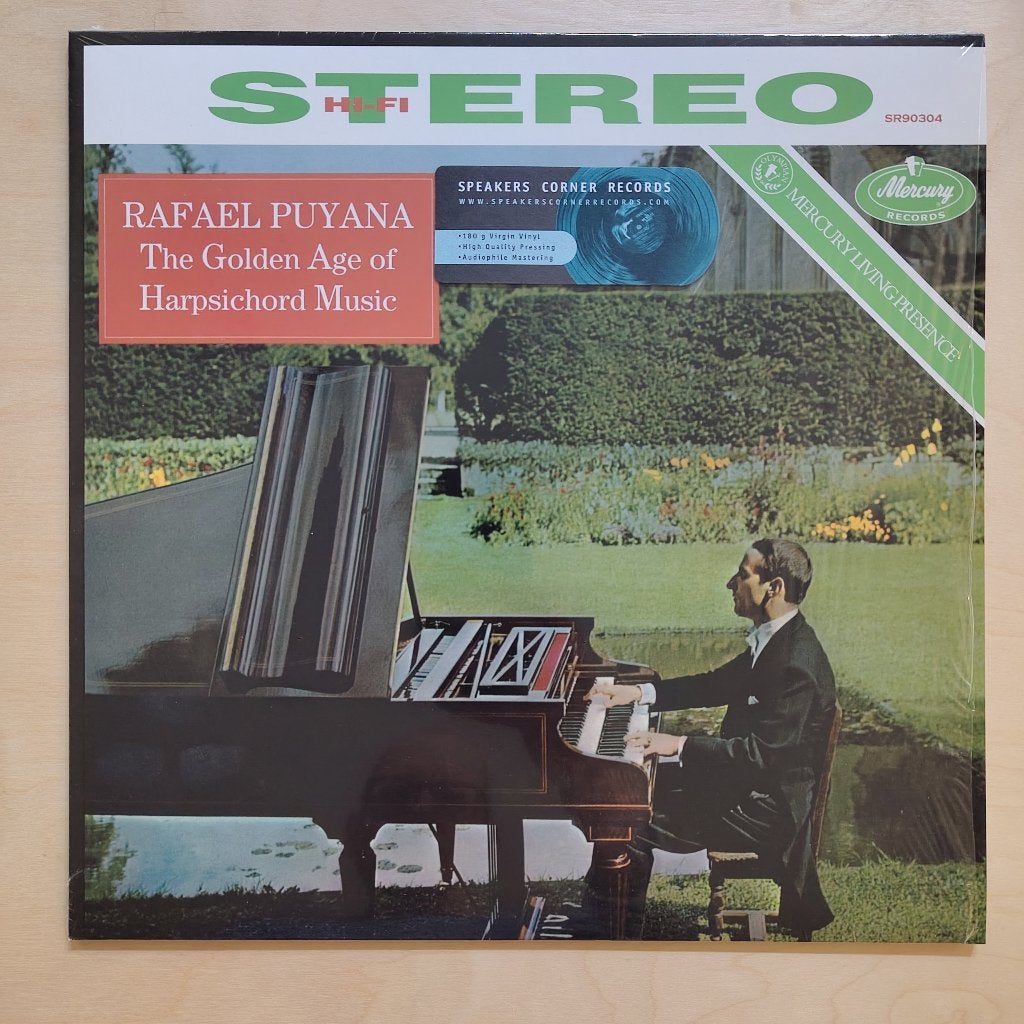 Rafael Puyana – Golden Age Of Harpsichord Speakers Corner LP, Cd's en Dvd's, Vinyl | Klassiek, Kamermuziek, Inclusief poster, Ophalen of Verzenden