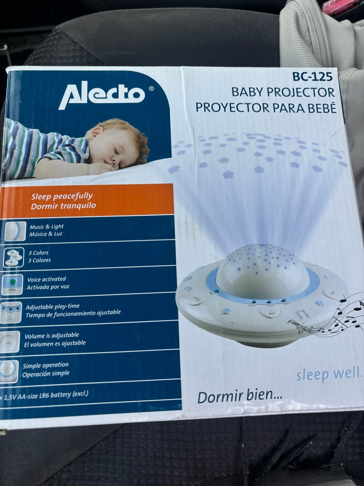 Alecto BC-125 Baby Projector - Nieuw in doos, Al, Overige typen, Nieuw, Ophalen of Verzenden