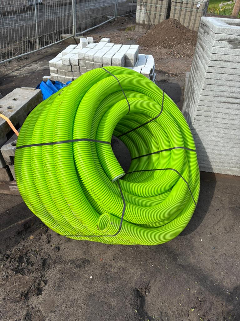 Ubbink air excellent lucht ventilatie 90MM 50m1, Ophalen, Pvc, Nieuw, Minder dan 2 meter