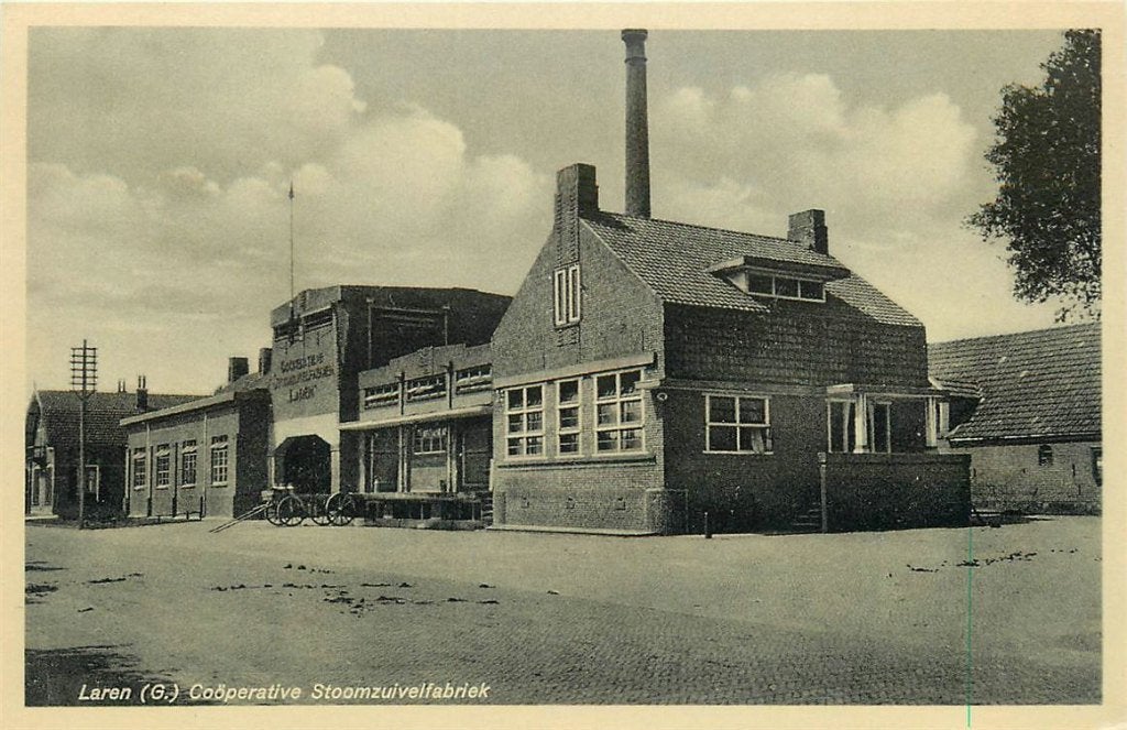 701-250-031 Laren Stoomzuivelfabriek, Verzamelen, Ophalen of Verzenden, Voor 1920, Gelderland