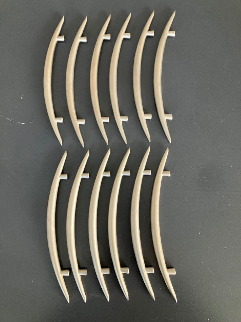 Metalen handgrepen keukenkastjes (12 stuks), Huis en Inrichting, Keuken | Keukenelementen, Ophalen, Minder dan 50 cm, Gebruikt