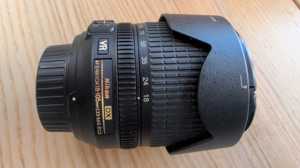 Nikon AF-S Nikkor 18-105mm f/3.5-5.6G ED VR DX lens, Audio, Tv en Foto, Fotografie | Lenzen en Objectieven, Ophalen of Verzenden