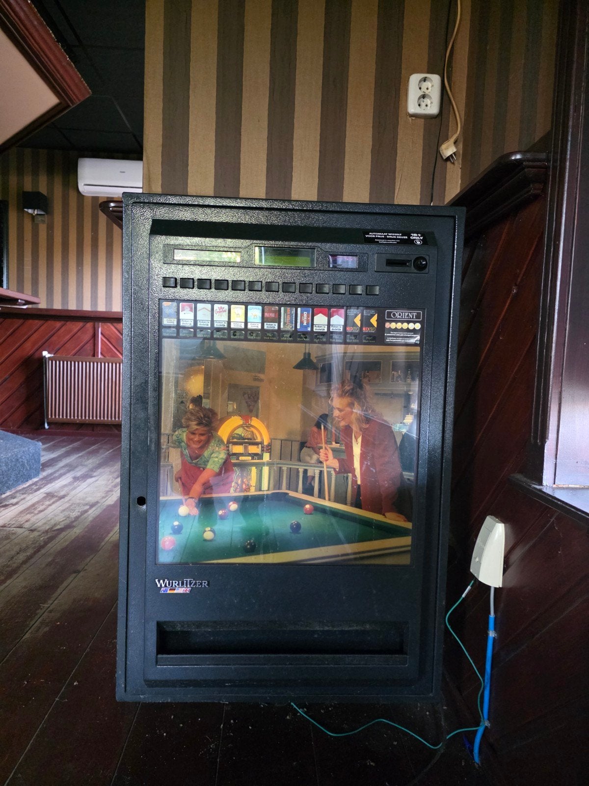 sigaretten automaat, Ophalen, Gebruikt
