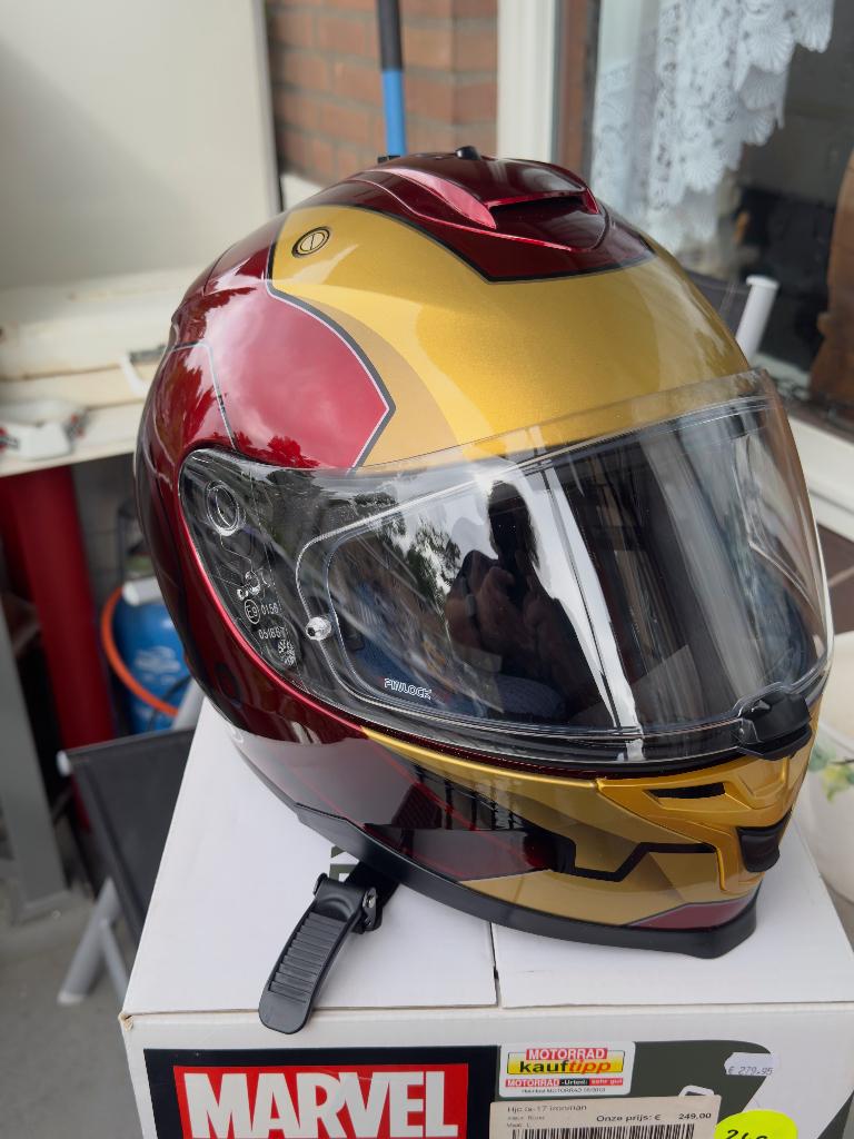 Marvin Motor Helm, Dames, Ophalen of Verzenden, Integraalhelm, L