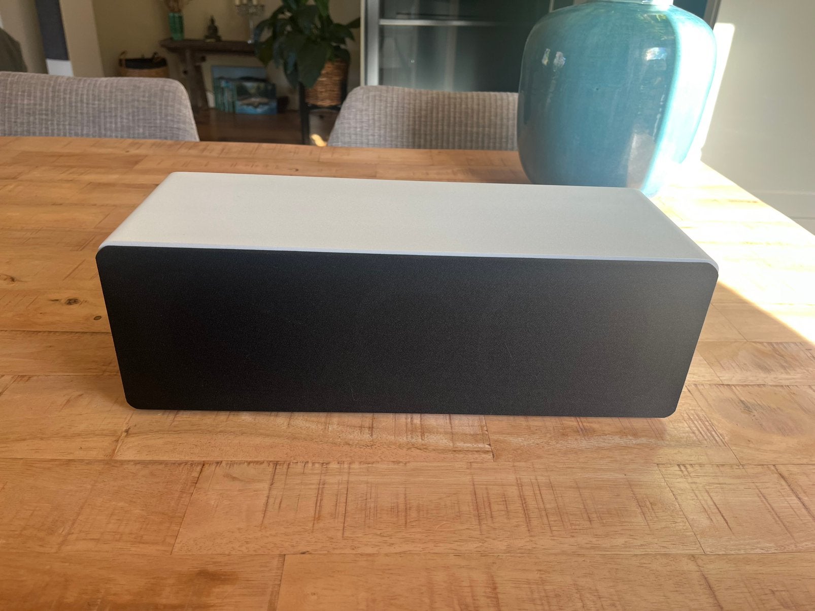 Argon centerspeaker wit, Zo goed als nieuw, 60 tot 120 watt, Geschikt voor surround/home cinema, Center speaker