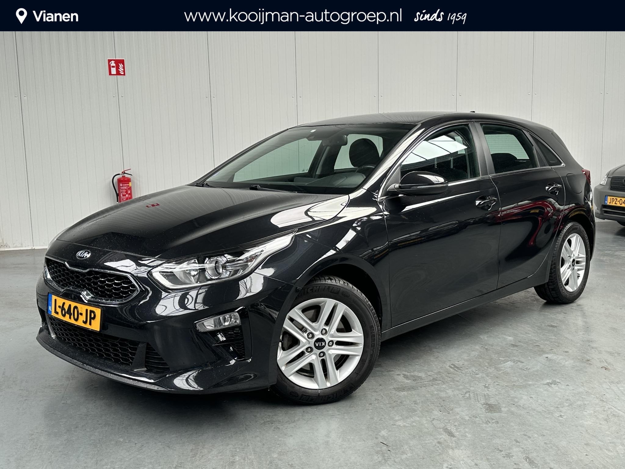 Kia Ceed 1.0 T-GDi DynamicLine, Auto's, Stof, Gebruikt, Euro 6, Origineel Nederlands