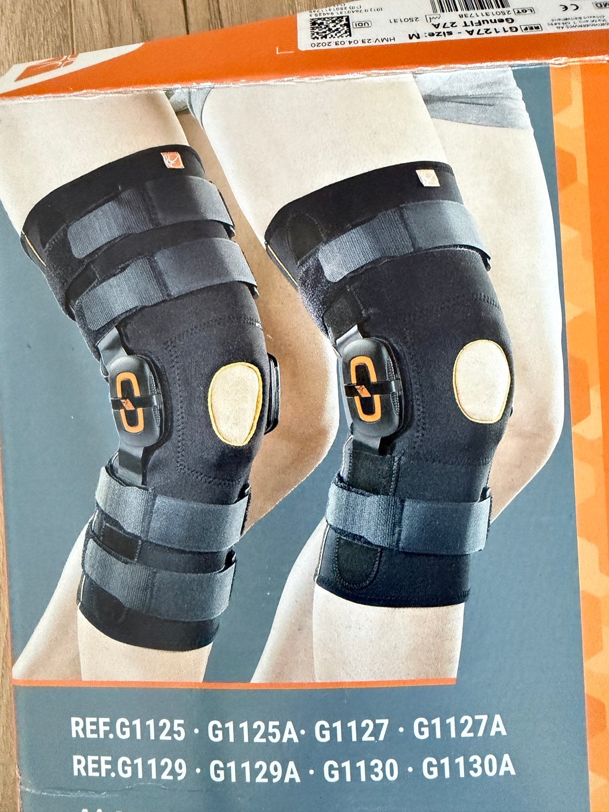 Brace  : knieband Orthoservice RO+TEN GenuFIT 27A Maat M, Ophalen of Verzenden, Zo goed als nieuw
