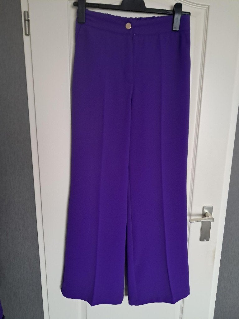 Broek Label Dot Maat : 40 Kleur : Paars NIEUWPRIJS €119.-, Kleding | Dames, Maat 38/40 (M), Paars, Nieuw, Ophalen of Verzenden