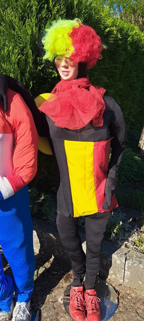 Poppen straatversierong drielandenpunt Nederland België Duit, Ophalen of Verzenden, Gebruikt, Versiering, Overige