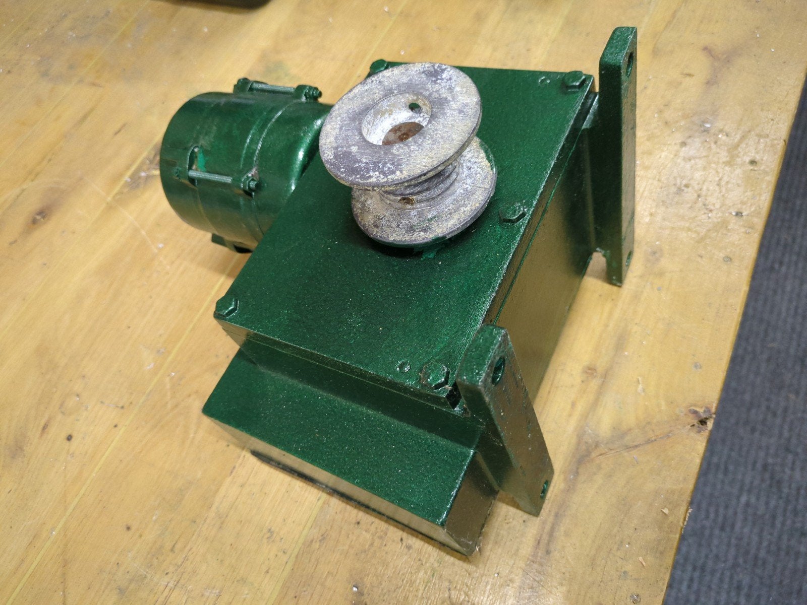 EW5 liermotor 230V, Doe-het-zelf en Verbouw, Motoren, Ophalen of Verzenden, Gebruikt, Elektromotor