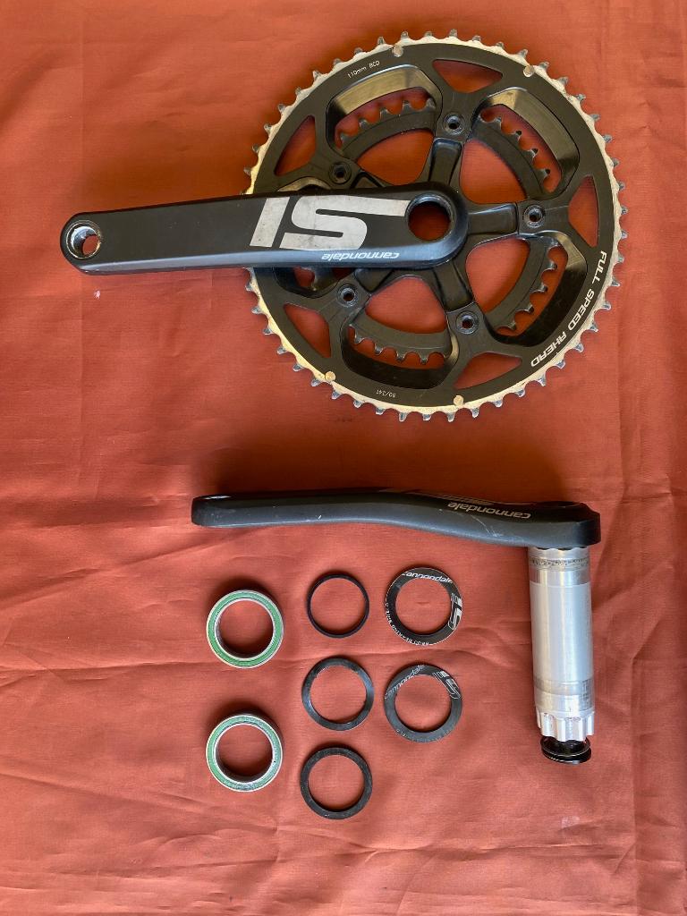 Cannondale SI Hollowgram Road Crankset/Spider, Ophalen, Gebruikt, Cannondale