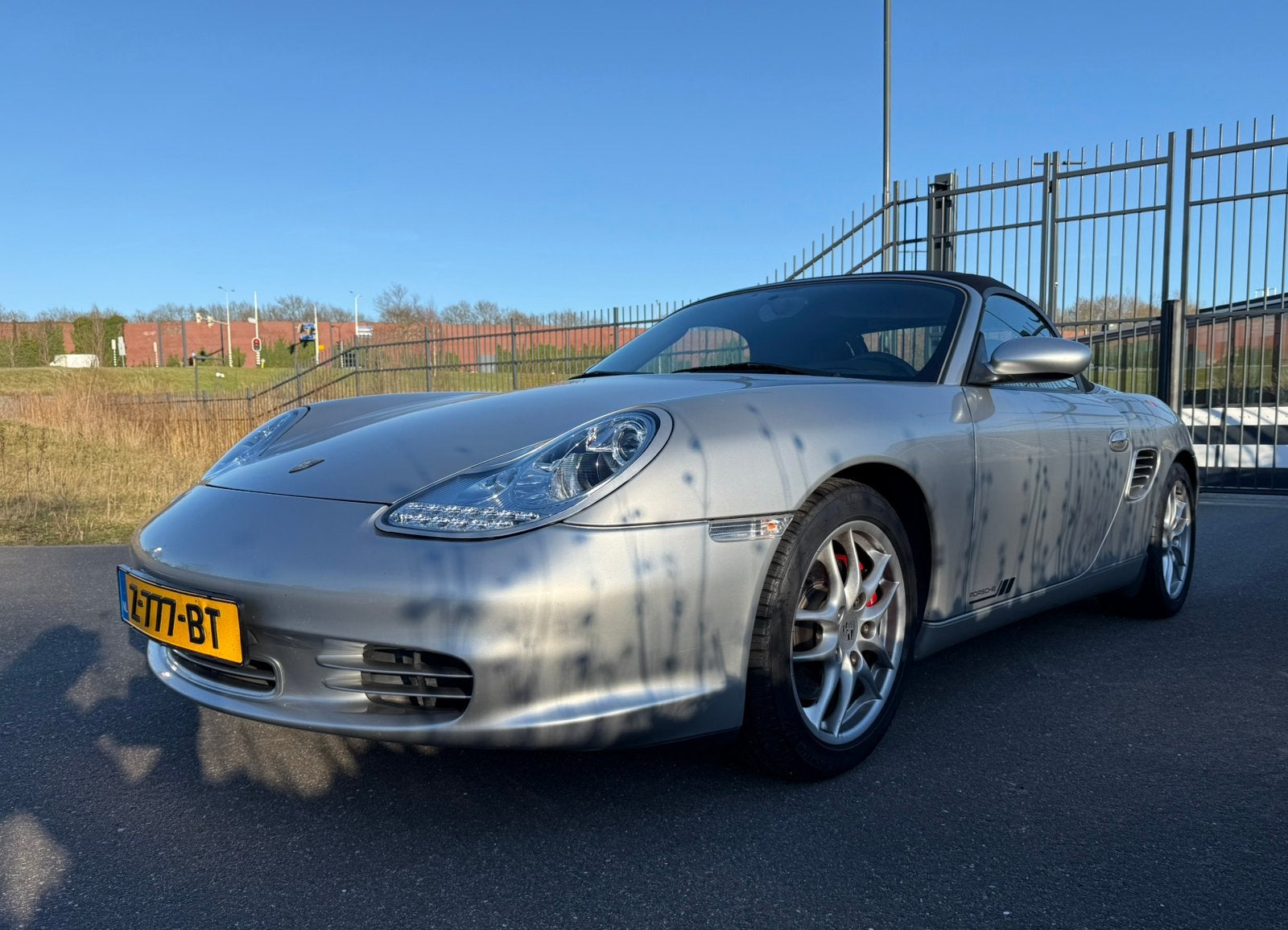 Porsche 986 Boxster 3.2 S Tiptronic MY2003 61.000km, Auto's, Automaat, Achterwielaandrijving, Zwart, Cabriolet