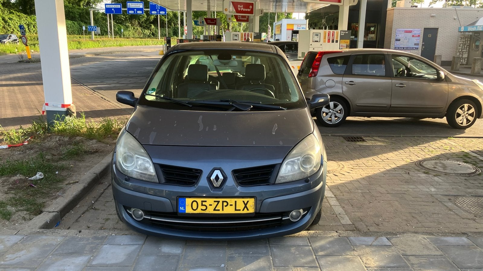 Renault Scénic 1.6 16V 82KW AUT E4 2008 Blauw, Auto's, 1345 kg, 4 cilinders, Blauw, Origineel Nederlands