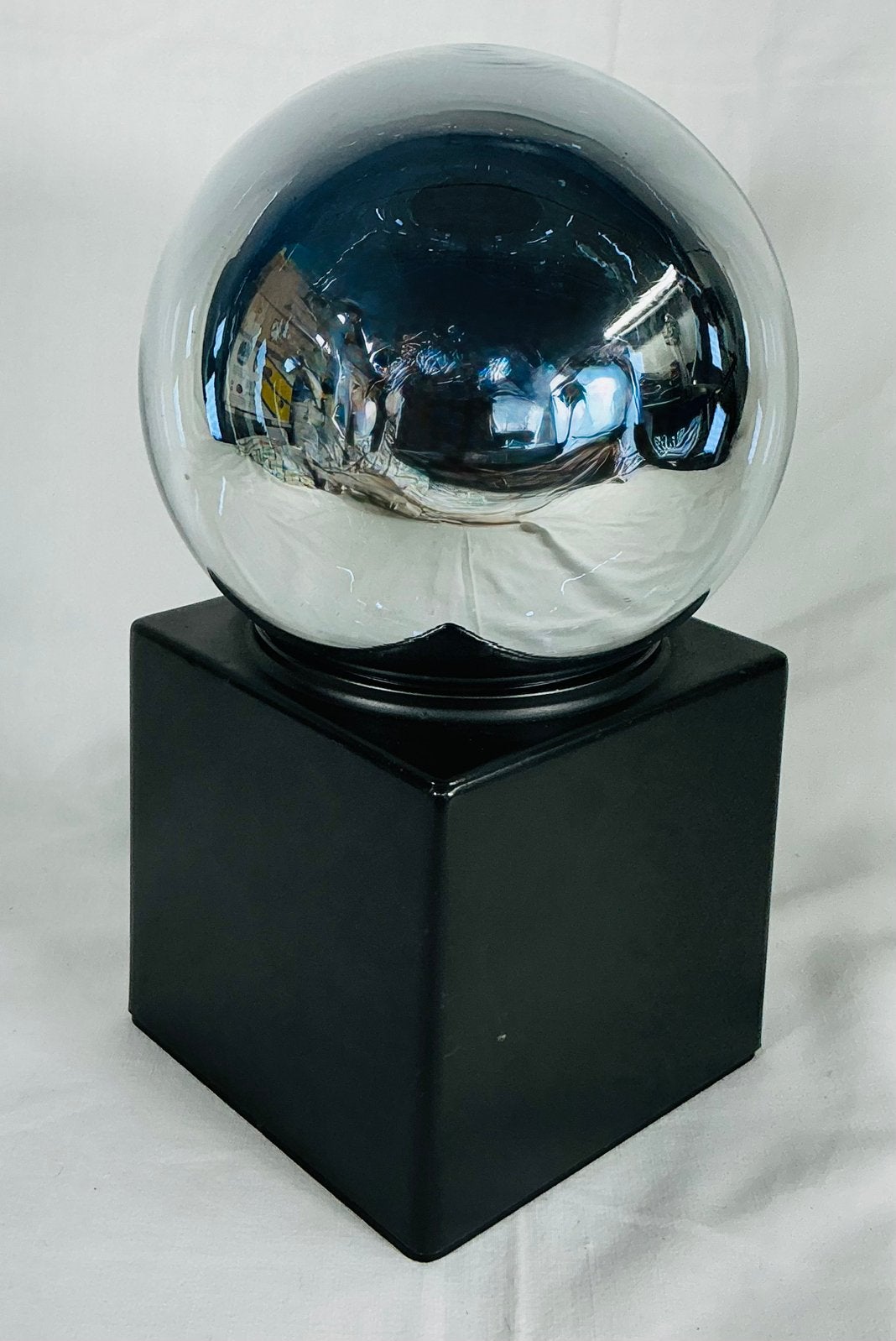 Philips Vintage design kubus space cage spiegellamp, Verzamelen, Retro, Verzenden, Huis en Inrichting