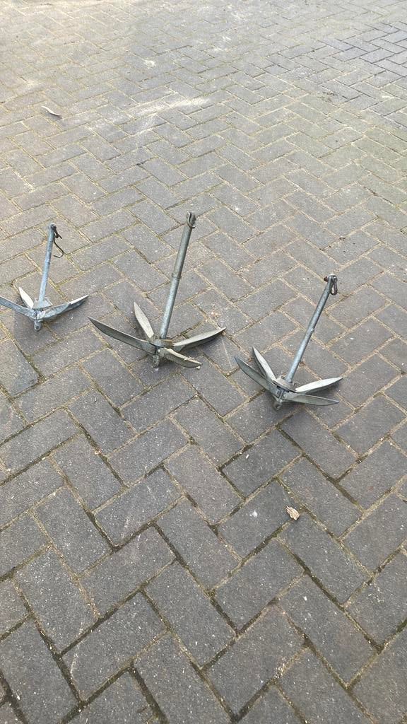 Ankers voor boot (paraplu anker), Watersport en Boten, Bootonderdelen, Ophalen, Zo goed als nieuw, Ankeren en Afmeren, Zeilboot of Motorboot