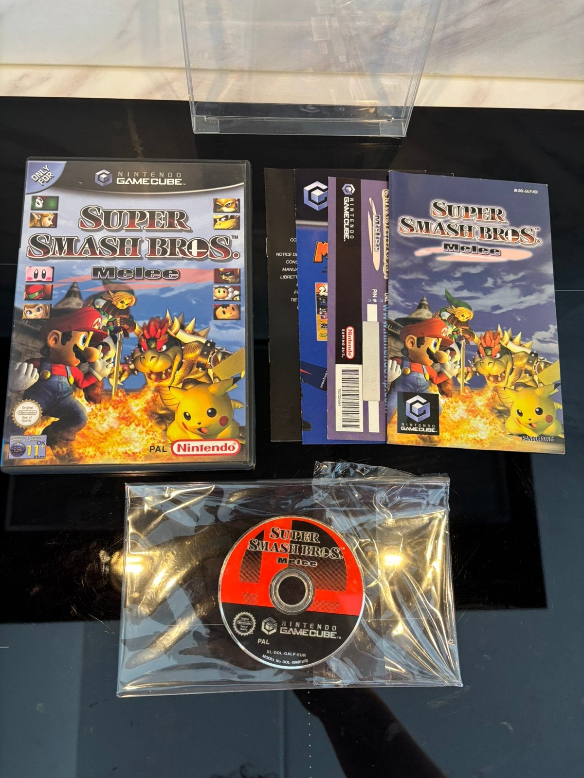 Nintendi Gamecube Super Smash Bros Melee, Vechten, Ophalen of Verzenden, Zo goed als nieuw, 3 spelers of meer