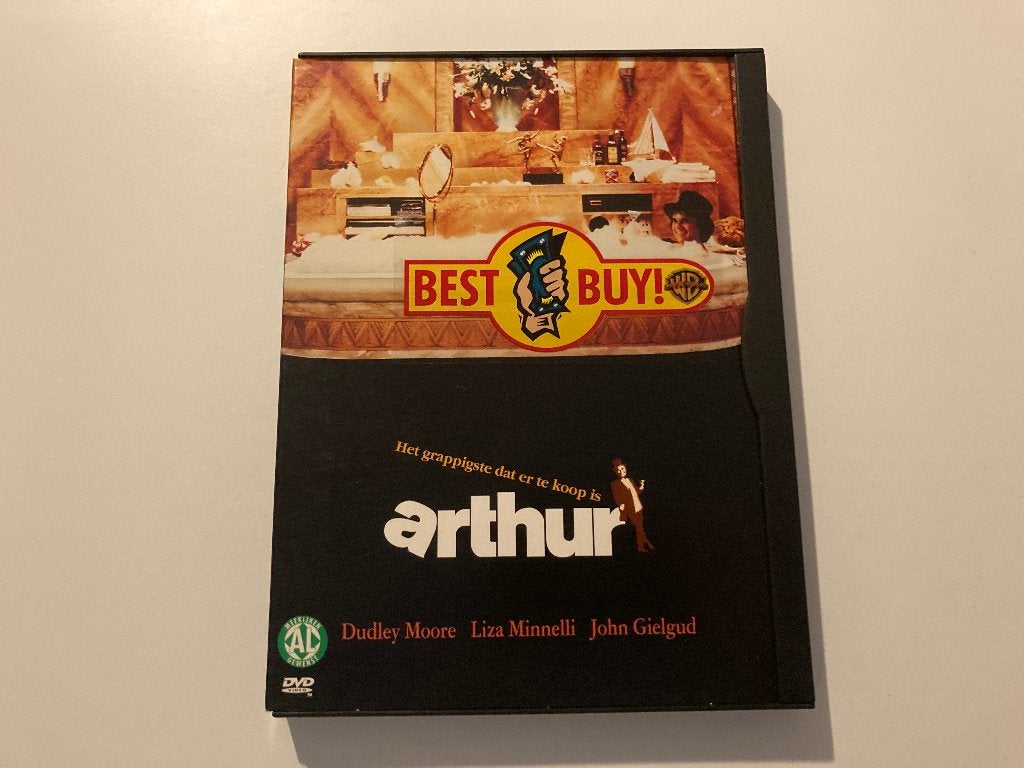 Arthur - Dudley Moore, Liza Minelli DVD, Alle leeftijden, Ophalen of Verzenden, Zo goed als nieuw