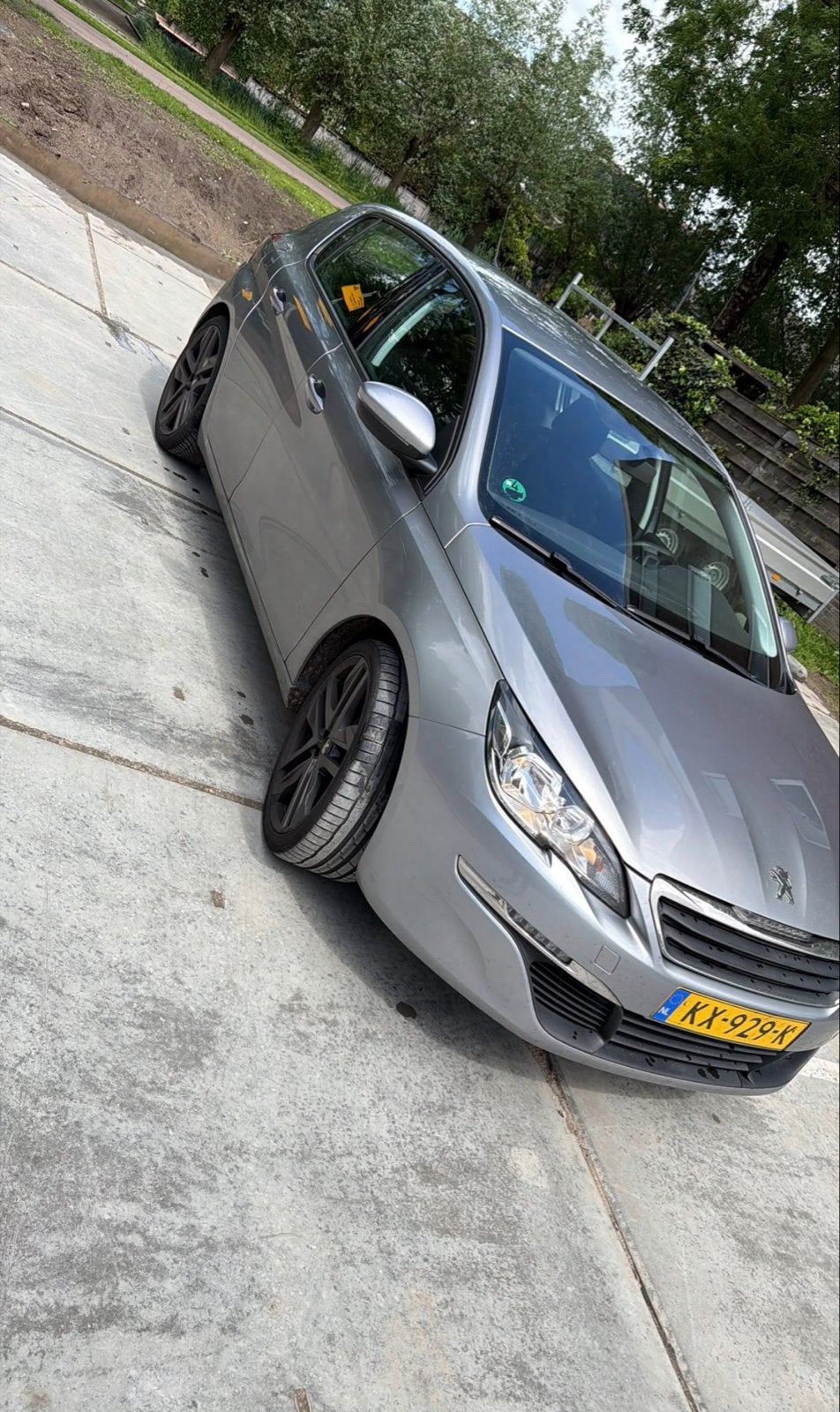 Peugeot 308 1.2E-THP 81/110 5-D 2016 Grijs, Auto's, Voorwielaandrijving, 1199 cc, 1055 kg, Origineel Nederlands