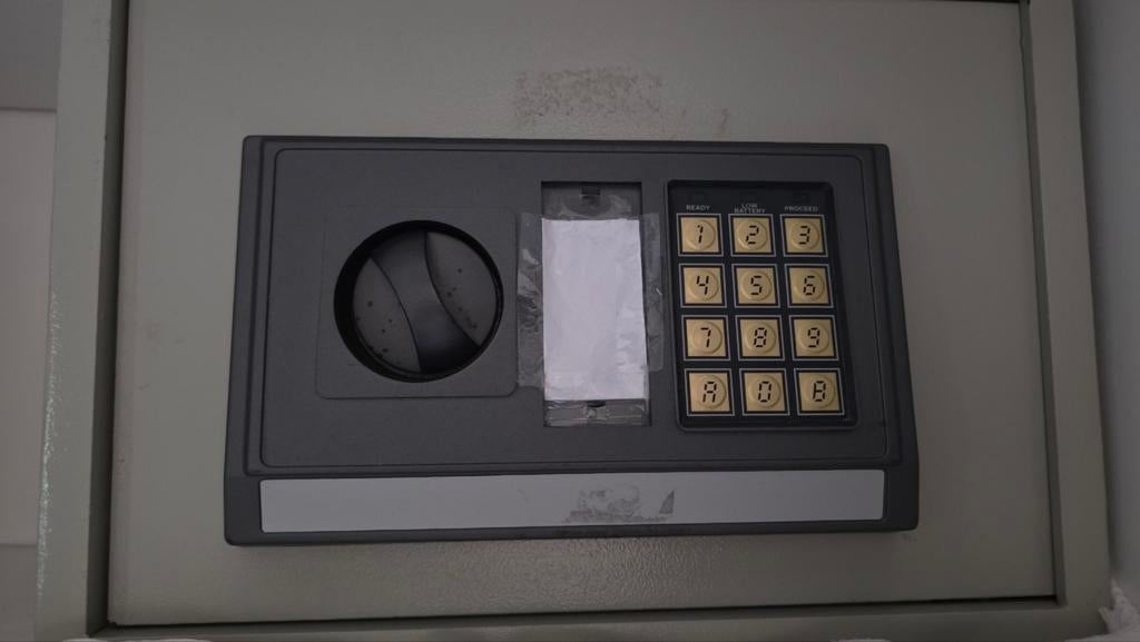 Kluis met elektronisch slot. en fysieke sleutel 27x35x27 cm, Huis en Inrichting, Brandblussers en Brandkasten, Ophalen of Verzenden