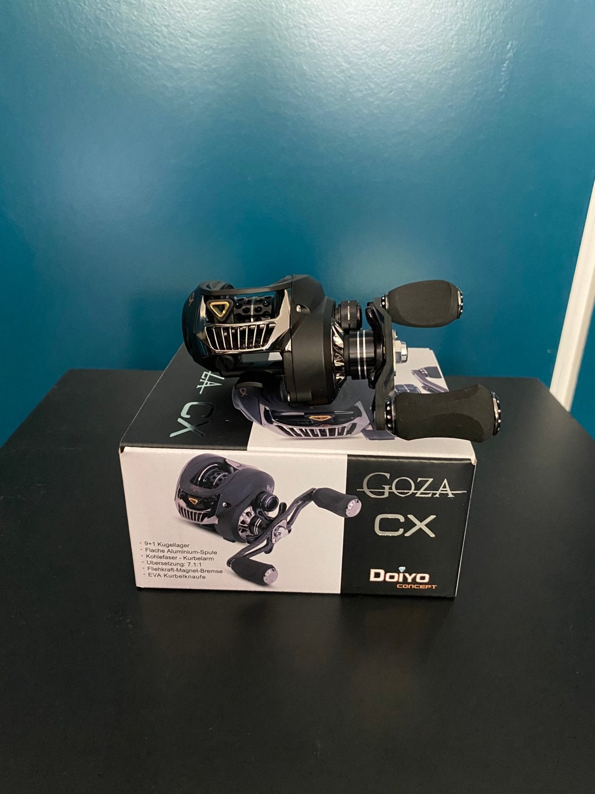NIEUW Doiyo Concept Coza Baitcast reel 8 lagers, D, Molen, Nieuw, Ophalen of Verzenden