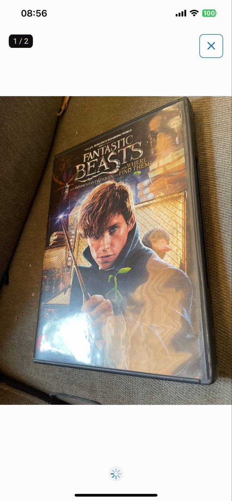Fantastic Beasts and Where to Find Them DVD, Nederlands, Vanaf 9 jaar, Ophalen of Verzenden, Inclusief doosje