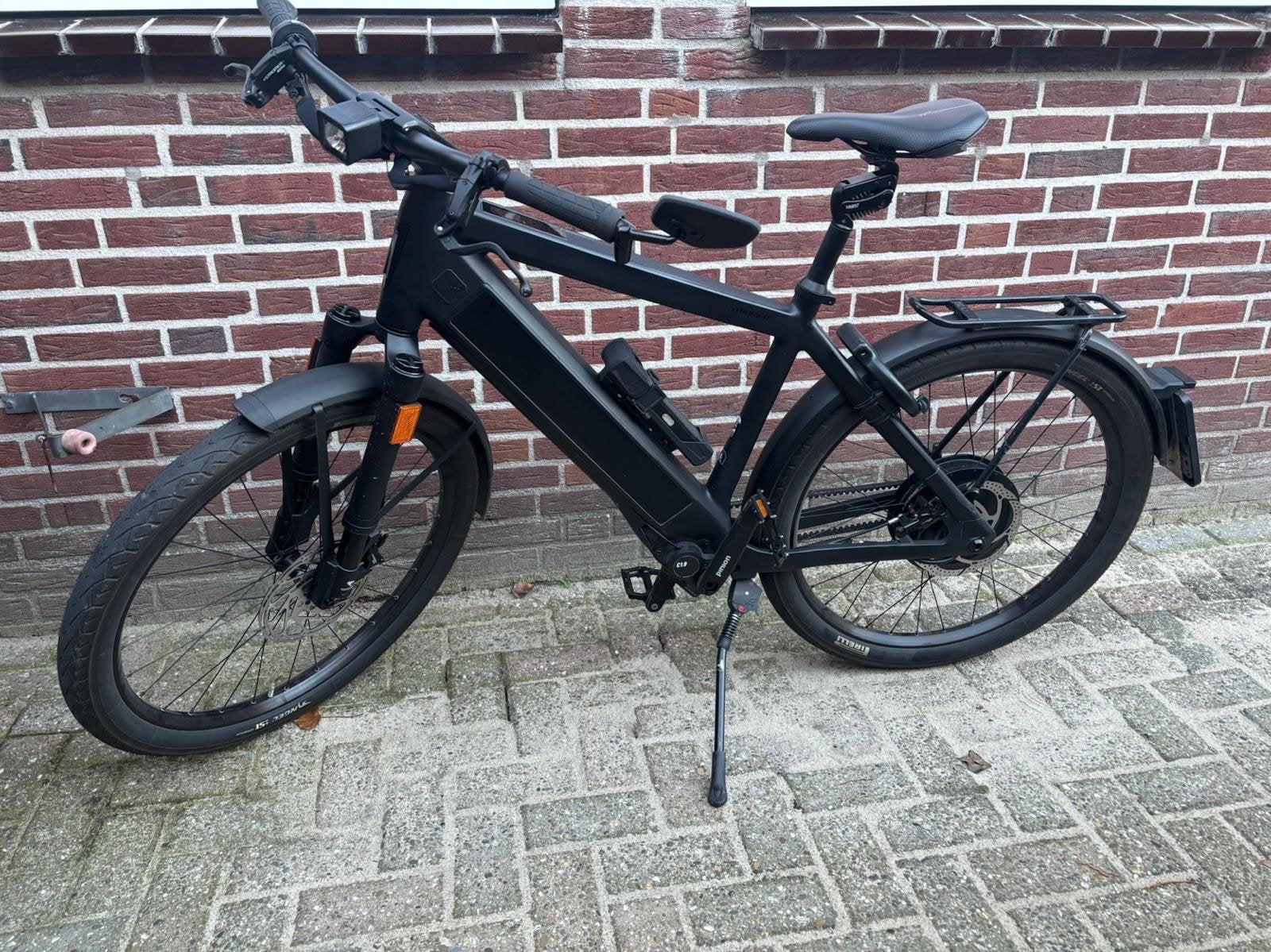 Stromer ST3 Pinion, maat L, verende voorvork, Ophalen, Zo goed als nieuw, Stromer, 50 km per accu of meer