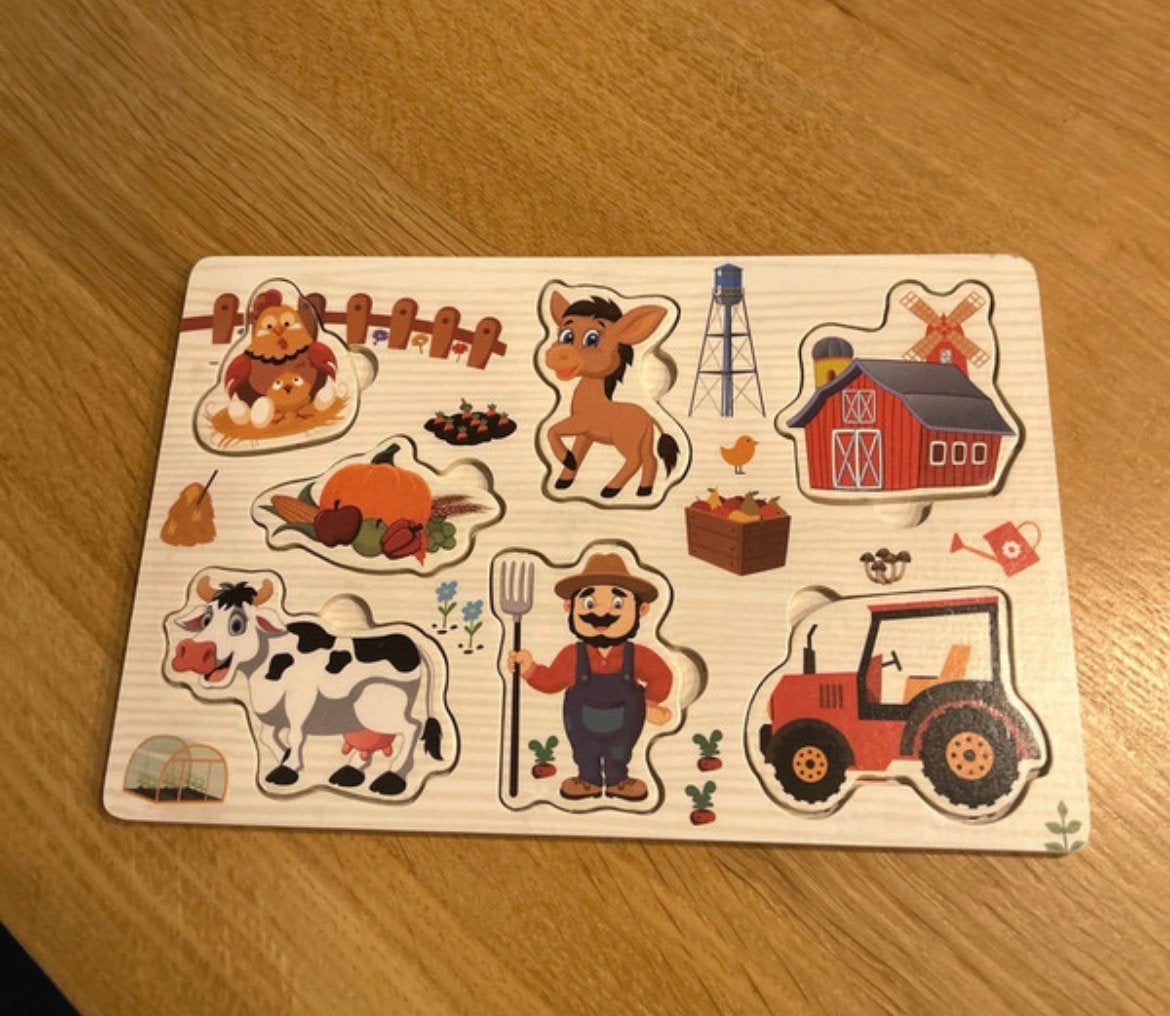 Houten puzzel, Nieuw, Ophalen of Verzenden, Van hout, Minder dan 10 stukjes
