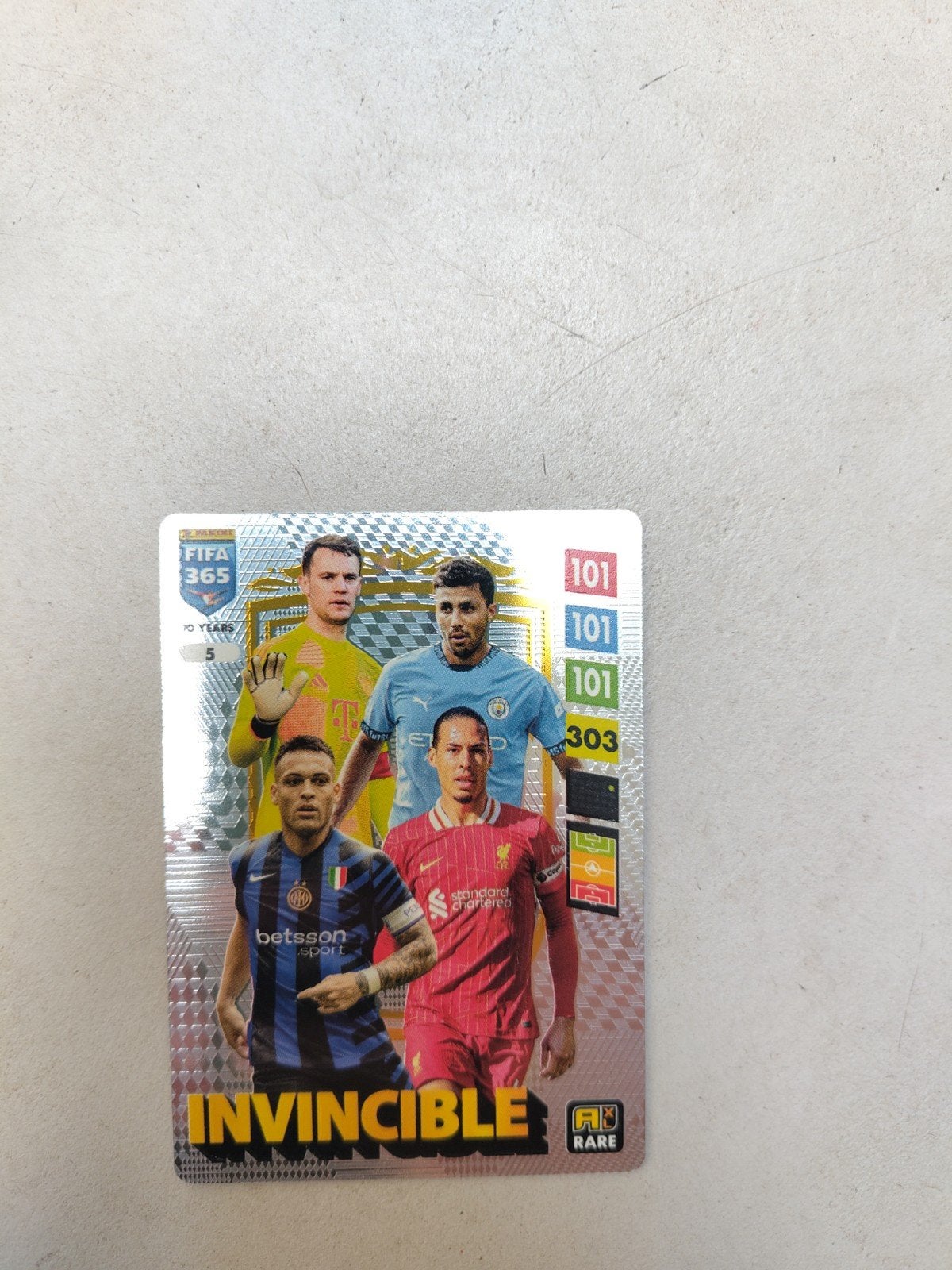 adrenalyn fifa 365 2025 Invincible, Ophalen of Verzenden, Zo goed als nieuw, Plaatje