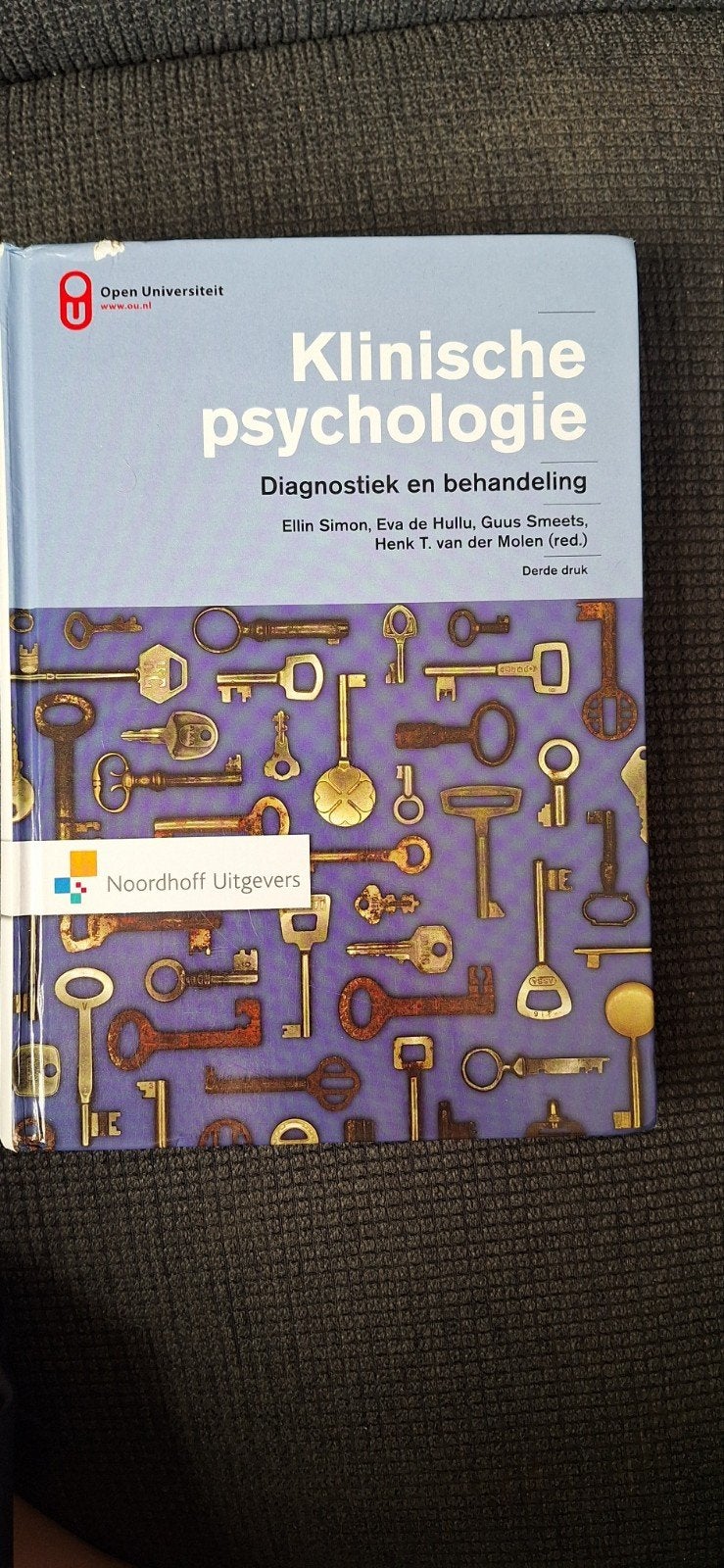 Klinische psychologie diagnostiek en behandeling, Ophalen of Verzenden, Zo goed als nieuw
