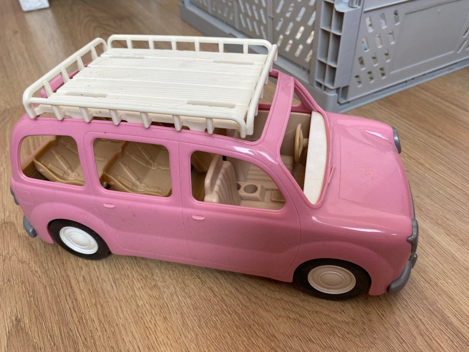 Sylvanian Families Uitjes Auto met ingebouwde Picknickset, Ophalen of Verzenden, Zo goed als nieuw