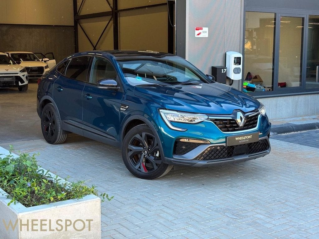 Renault Arkana 1.6 E-Tech Hybrid 145 R.S. Line|Leer|Carbon, Auto's, Renault, Gebruikt, Euro 6, 4 cilinders, Automatische klimaatregeling