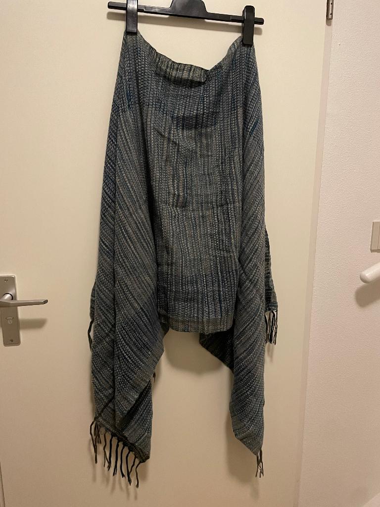 Romano winter sjaal blauw lichtblauw, Romano, Maat 46/48 (XL) of groter, Ophalen of Verzenden, Zo goed als nieuw