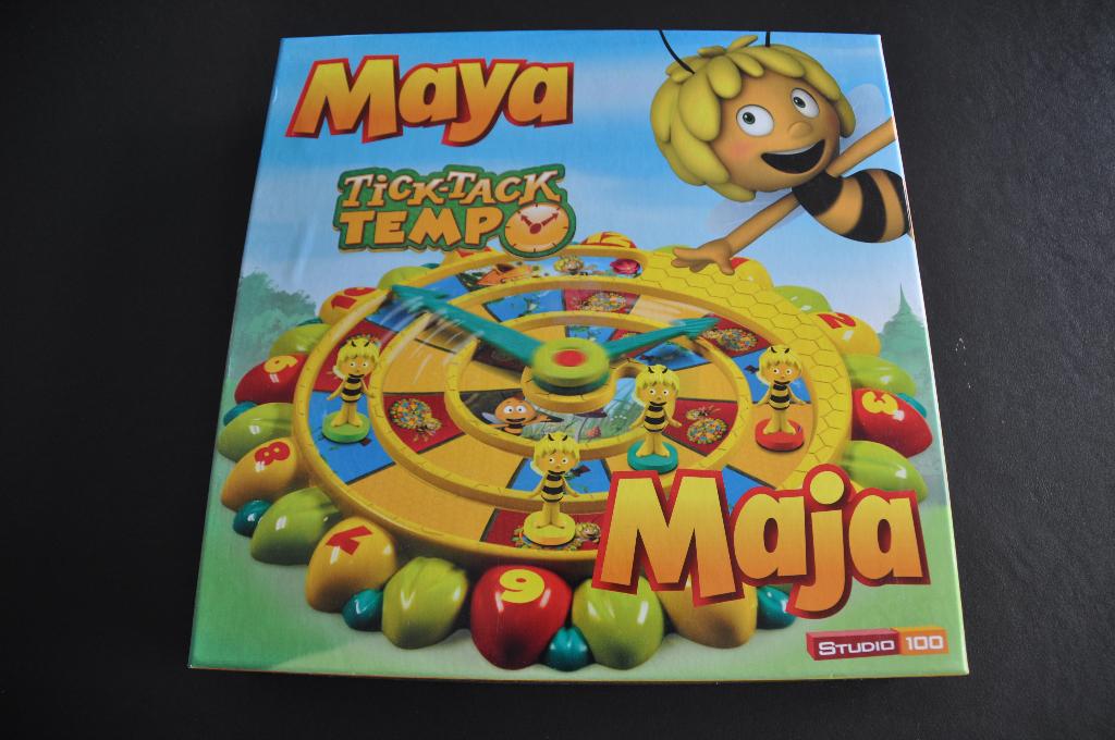 Maya de bij spel Tick tack tempo, Ophalen