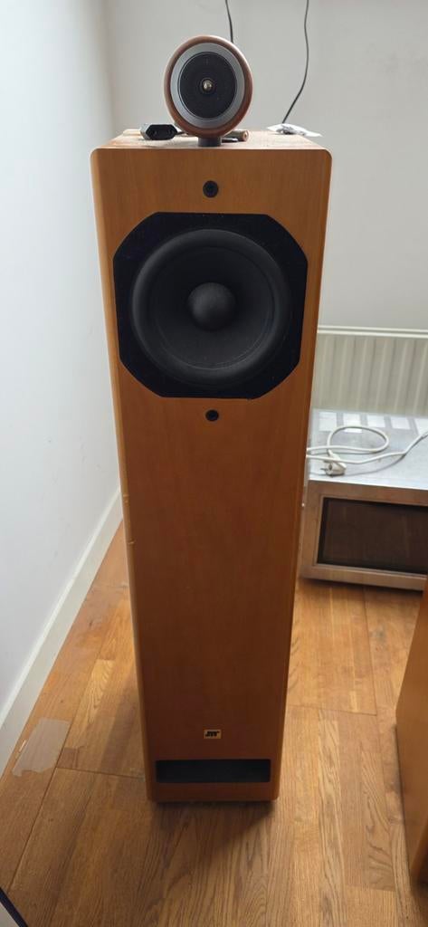 JMR Emeraude Vloerstaande Luidsprekers - Topkwaliteit Geluid, Gebruikt, 120 watt of meer, Front, Rear of Stereo speakers, Ophalen