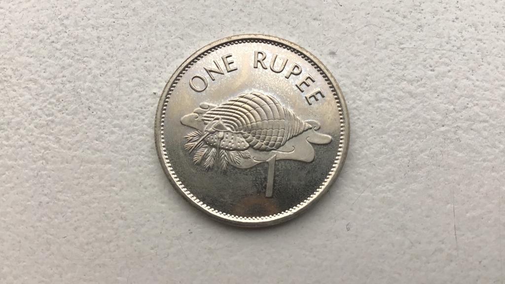 Seychelles 1 rupee 1992., Postzegels en Munten, Munten | Afrika, Ophalen of Verzenden, Overige landen
