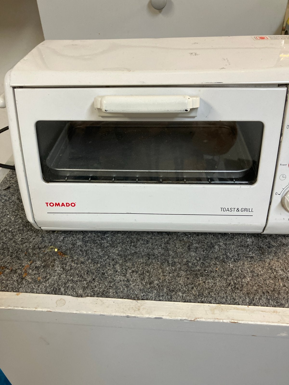 Compacte Tomado oven voor Camper/Caravan - Prima staat, Ophalen, Minder dan 45 cm, Hete lucht, Vrijstaand