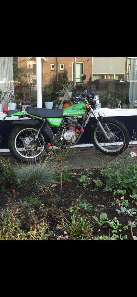 Kawasaki KL250 1980 het mooie type zeldzaam, Fietsen en Brommers, Ophalen, Overige merken