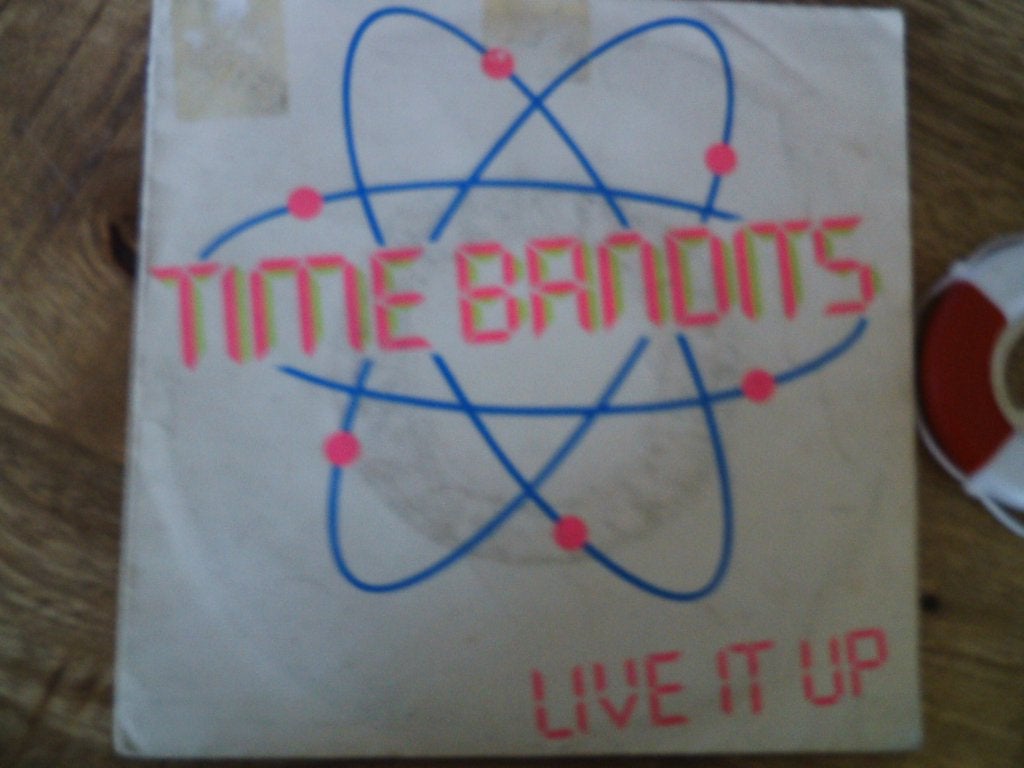 time bandits -- live it up  7jul, 7 inch, Ophalen of Verzenden, Zo goed als nieuw, Pop