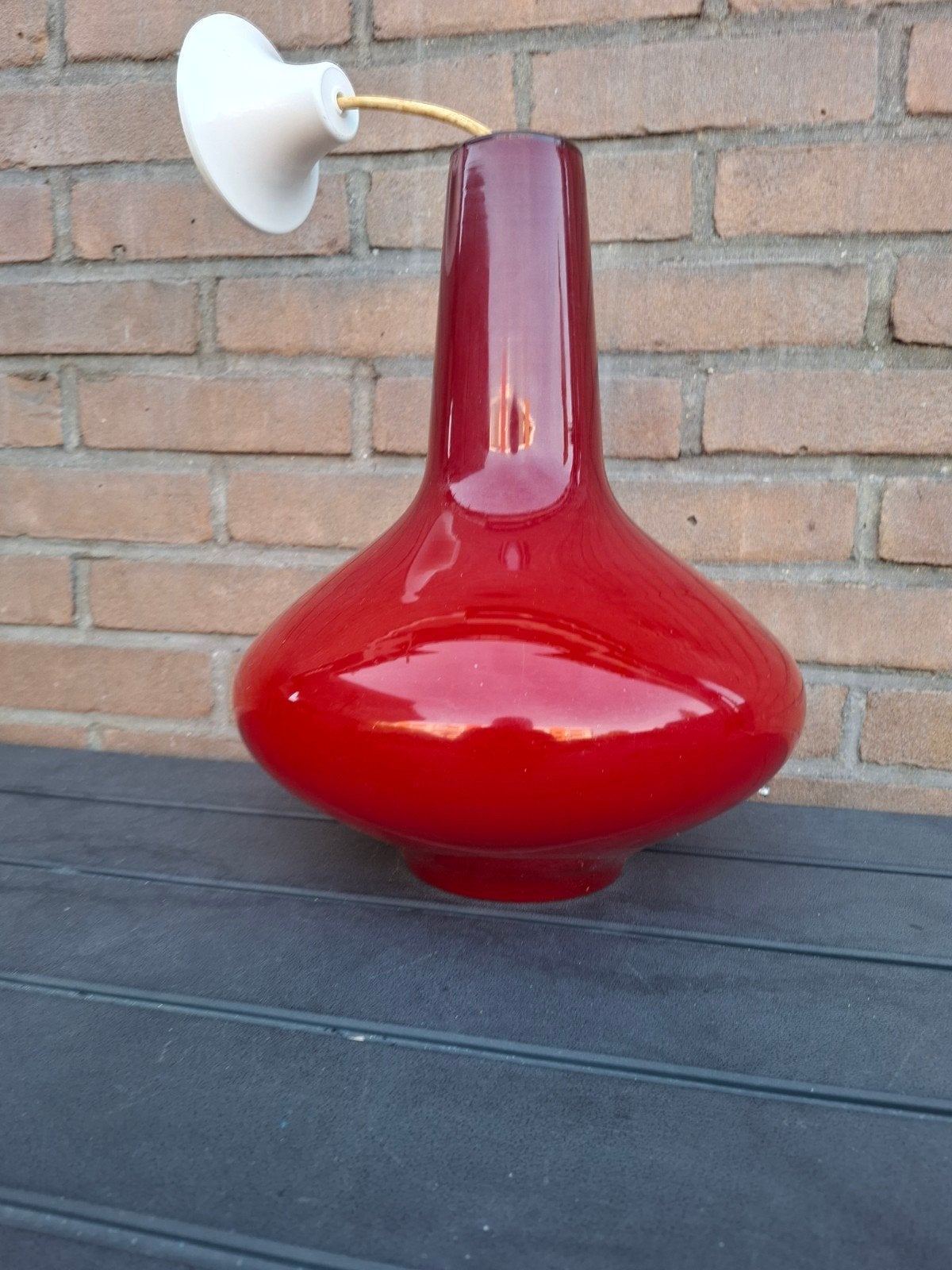 Handgeblazen Murano glazen hang lamp van Massimo Vignelli, Huis en Inrichting, Ophalen of Verzenden