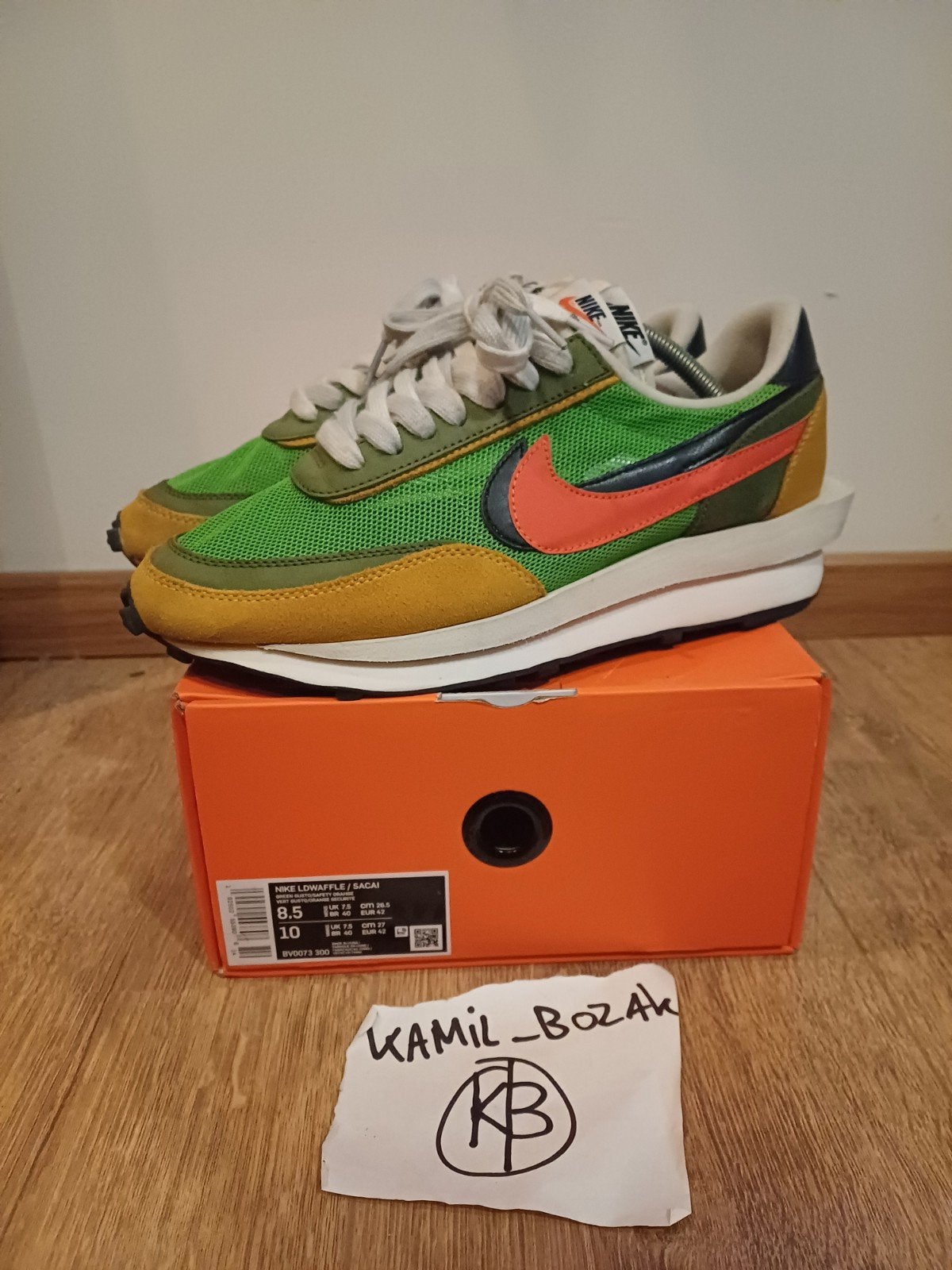 nike ld waffle x sacai EU 42, Overige kleuren, Nike, Ophalen of Verzenden, Sneakers of Gympen