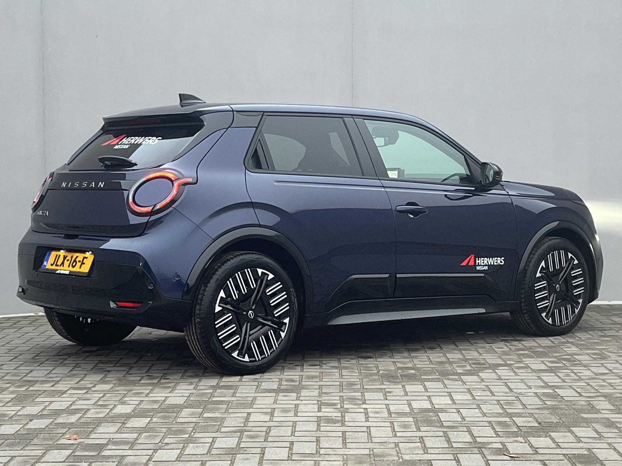 Nissan Micra ADVANCE 52 kWh / 417 km WLTP / 10 Jaar Nissan M, Auto's, Stof, 150 pk, Blauw, Origineel Nederlands