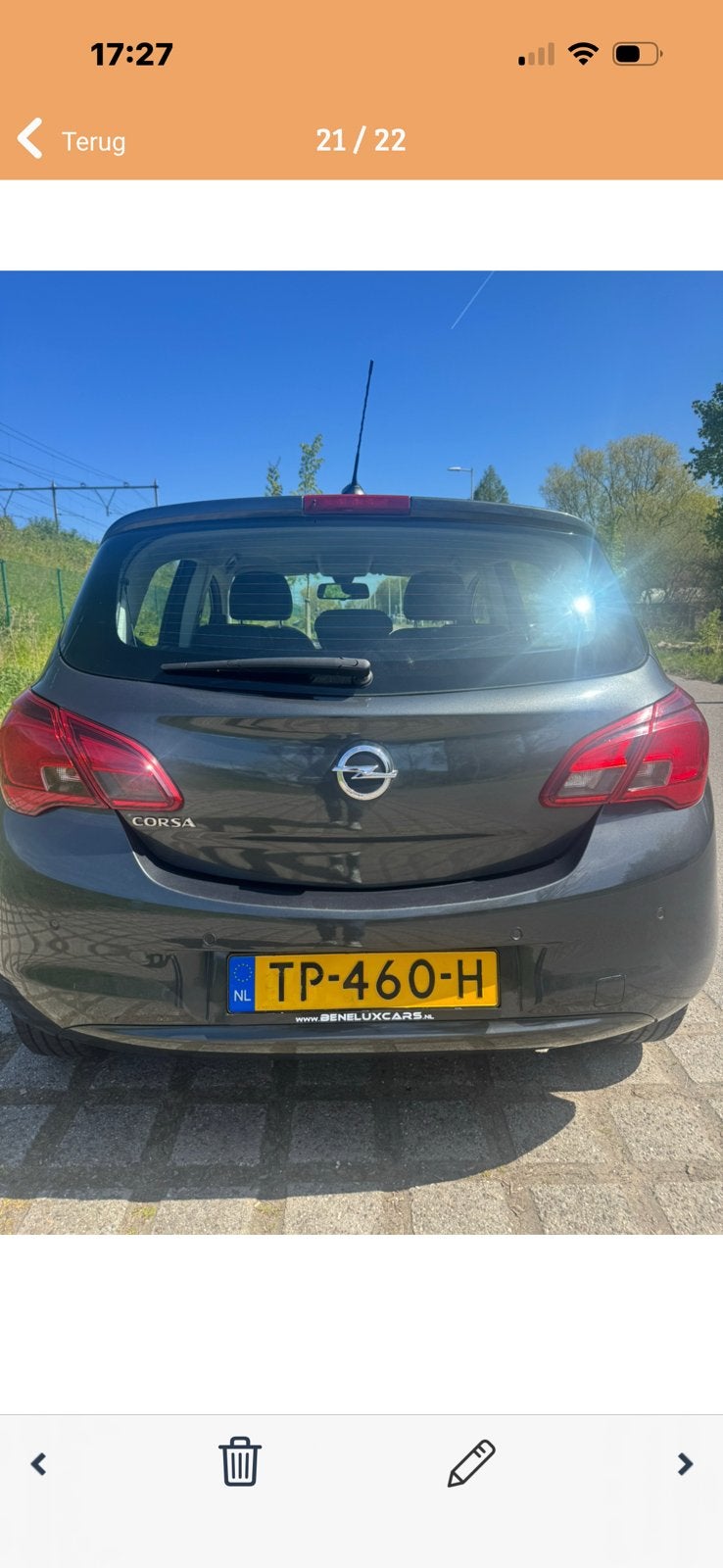 Opel Corsa 1.4 Easytronic 3.0 S&S 90pk 5d 2018 Grijs, Auto's, Opel, 1063 kg, 4 cilinders, Leder en Stof, 49 €/maand