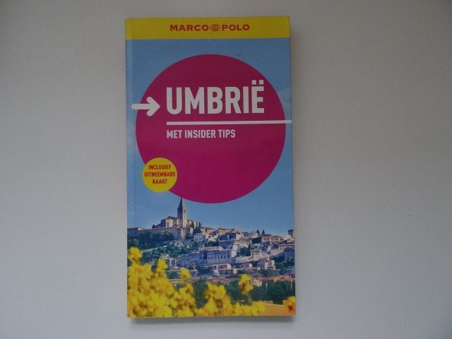 Umbrie ; marco polo reisgids + de grote wegenkaart, Europa, Ophalen of Verzenden, Zo goed als nieuw, Reisgids of -boek