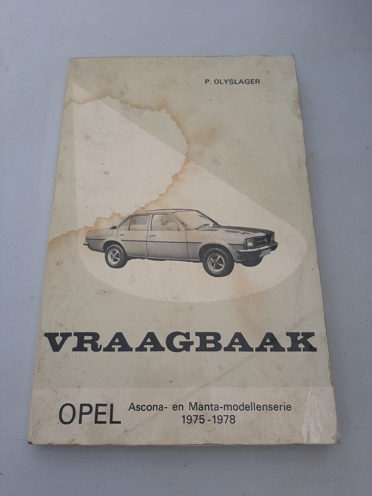 Vraagbaak Opel Ascona- en Manta-modellen 1975-1978, Ophalen of Verzenden