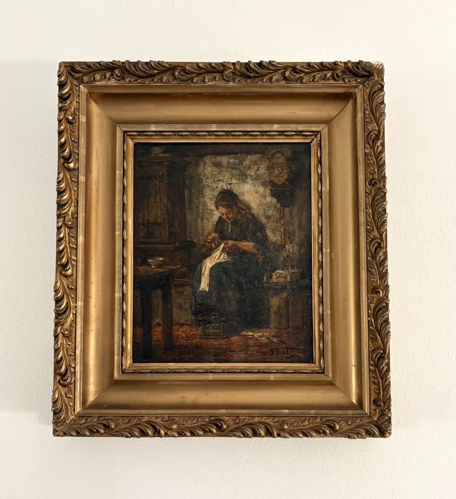 Hollandse school, B. Henke, Ophalen of Verzenden