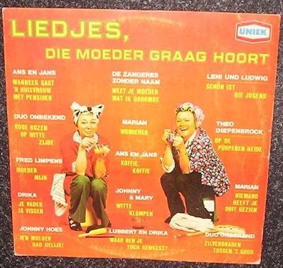 Liedjes, Die Moeder Graag Hoort 1973 LP2022, Cd's en Dvd's, Gebruikt, Ophalen of Verzenden, 1970 - 1979, 12 inch
