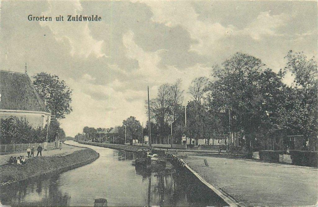 701-332-047 Zuidwolde, Verzamelen, Ansichtkaarten | Nederland, Verzenden, Voor 1920, Groningen